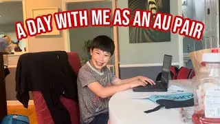 AU PAIR routine 2024 in the US 🇺🇸(vlog in English)
