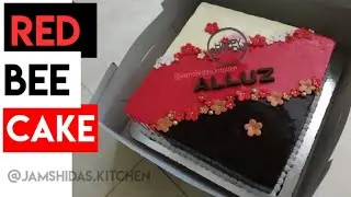 ഒരു കിടിലൻ റെഡ് ബീ കേക്ക് | Red bee cake | Jamshida's Kitchen