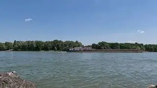 Danube river boat traffic - GoPro Hero 10 test