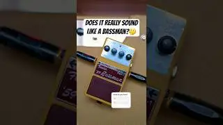 59 Bassman in a box? Boss FBM-1 test 🎸🔥 #guitarpedals #fender #fenderbassman #bassman