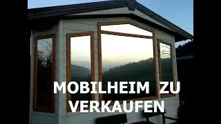 Mobilheim winterfest zu Verkaufen Campingplatz NRW dauerwohnen VIDEO TON AN 🔈
