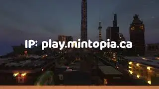 Minetopia Minecraft Server Trailer! Gameplay & Features IP: play.mintopia.ca