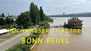 Hochwasser Bonn Beuel 17.07.2021