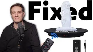 How To FIX Motorized Turntable Shake