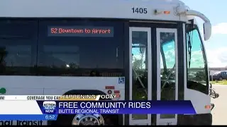 B-line is offering free bus rides in Butte County due to the park fire