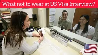 Что не стоит надевать на собеседование на получение визы в США? 🇺🇲 #usainterview #usvisa #usembassy