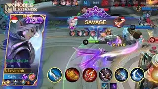 WITH THIS BUILD Your Ling Basic's Attack = SAVAGE!! | LING FASTHAND GAMEPLAY - Levimlbb