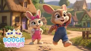 Jack and Jill | Toddler Songs About Rabbits | Boogie Twinkles Nursery Rhymes & Kids Songs