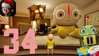 🎅Playing As boss Baby in Yellow New Update - Full Gameplay | Christmas Chapter