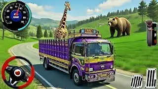Wild Animal Transport Truck Game 🦒🐻 | Realistic Driving Simulator Gameplay 2026