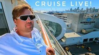 NCL Encore Cruise Live! Sailaway Party Dingo & Mum Norwegian Cruise Line