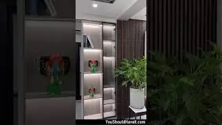 Walking  inside a Full remodeled house with our Wall Panels & Cladding panels By YouShouldHaveit.com
