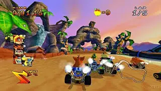 Crash Nitro Kart - All Cars List PS2 Gameplay HD (PCSX2 v1.7.0)