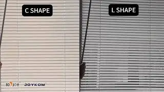 Mini Blinds comparing for light controlling