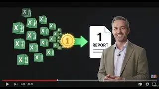 Consolidate Data in Excel | Combine Multiple Sheets into One Report