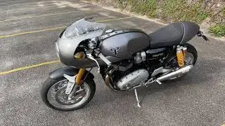 Triumph Thruxton R 1200 !! CafeRacer de Verdade!!!