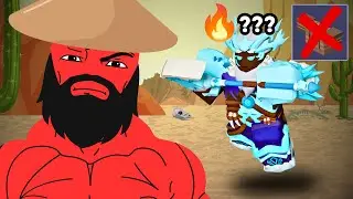 ADETUNDE KIT with NO ARMOR Until I Lose! (Roblox Bedwars)