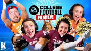 We Taught our Family to Play EA College Football 26 *WILD*