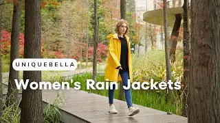 UNIQUEBELLA Rain Jacket for Men and Women