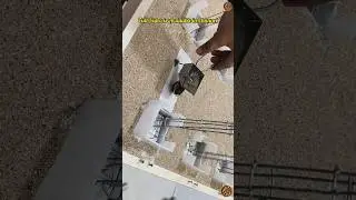 MINI HOUSE CONSTRUCTION MODEL WITH RCC COLUMNS #shorts #minihouse #construction #creative_ilyas