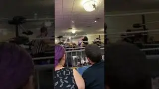 Danger kid MSP sliding on Acey Romero (chaotic wrestling)