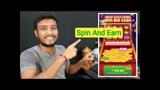 Big Cash Coin spin and earn | DROP GOLD COINS WIN BIG CASH | Taurus app refer and affiliates earning