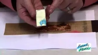 Friendly Plastic TV - How to get the look of aged metal
