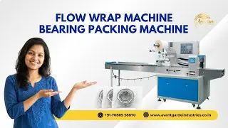 Bearing Packing Machine - Flow wrap machine