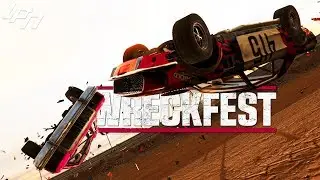Überall fliegende Autos! Pinball + Moongravity! - WRECKFEST | Wreckfest Mods