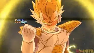 [TAS] DBZ Budokai 4 - Majin Vegeta (with scouter) vs Omega Shenron