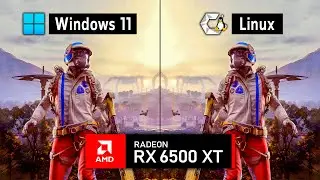 RX 6500 XT: Windows 11 vs Linux CachyOS &ndash; Big FPS Difference? 🔥
