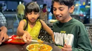 Ammu Upset 😢 | 🚲Cycle Repair | Street Food Party 😍🍔 @v5familyshow