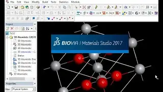 Material Studio &mdash; оптимизация кристаллической структуры и геометрии @MajidAli2020