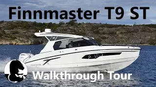 Finnmaster T9 ST Brand New Model 2023 - Boat Walkthrough Video Tour