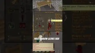 Barrow gloves #osrs #oldschoolrunescape #barrows #quest #recipefordisaster