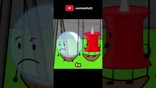 &iexcl;Tachuela y Burbuja en contra de Hojita! I BFDI - Batalla por la Isla de Ensue&ntilde;o