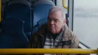 (Described Video) Transit customer Rob Sleath on braille signage at bus stops