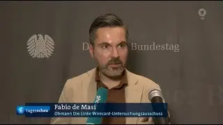 Tagesschau &uuml;ber Untersuchungsausschuss: Ex-Wirecard-Chef Markus Braun