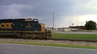 CSXT F726-21 & G964-22 SD40-2/C40-9W & ES44AH/ES44AH/C40-8W making there Southbound run