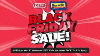 Kenako! Russells&rsquo; Black Friday Sale with Defy is ON!
