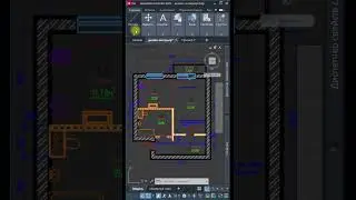 Узнай секрет в AutoCAD за 40 секунд! Копирование свойств в AutoCAD! #autocad #автокад #design