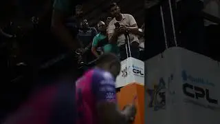 This man has a special and separate fan base 💗 #Shorts #Powell #CPL24