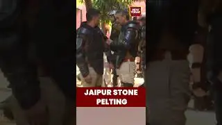 Jaipur Stone Pelting: Police Deployed After Clash Over Encroachment in Chomu