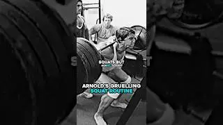 Arnold&rsquo;s Gruelling Squat Routine