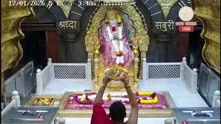 Sai Baba Mandir Live Darshan Shirdi Online Kakad Aarti #devotional #live #shorts #video #sai #shirdi