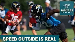 Jacksonville Jaguars' Receiving Corps ELECTRIFIES First Day of Training Camp | Leaders Emerge On D