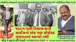 2088.૧૯૮૫ પછી રિલાયન્સની સાઈઝનો એક પણ પ્રોજેક્ટ ગુજરાતમાં આવ્યો નથી