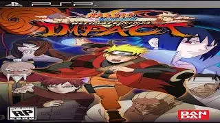 Играю в 2026 году на эмулятор PSP Naruto Shippuden Ultimate Ninja impact Прохождение 1