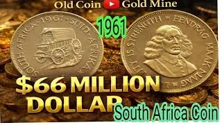 1961 South Africa 1 Cent Coin Value 💰 | Rare Old Coin Worth $28 | Old Coin Gold Mine