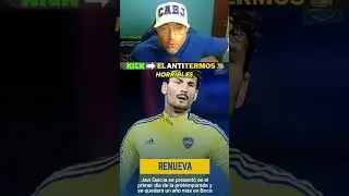 Renovo Garcia y que siga la joda! #elantitermos  #boca  #riquelme  #javigarcia